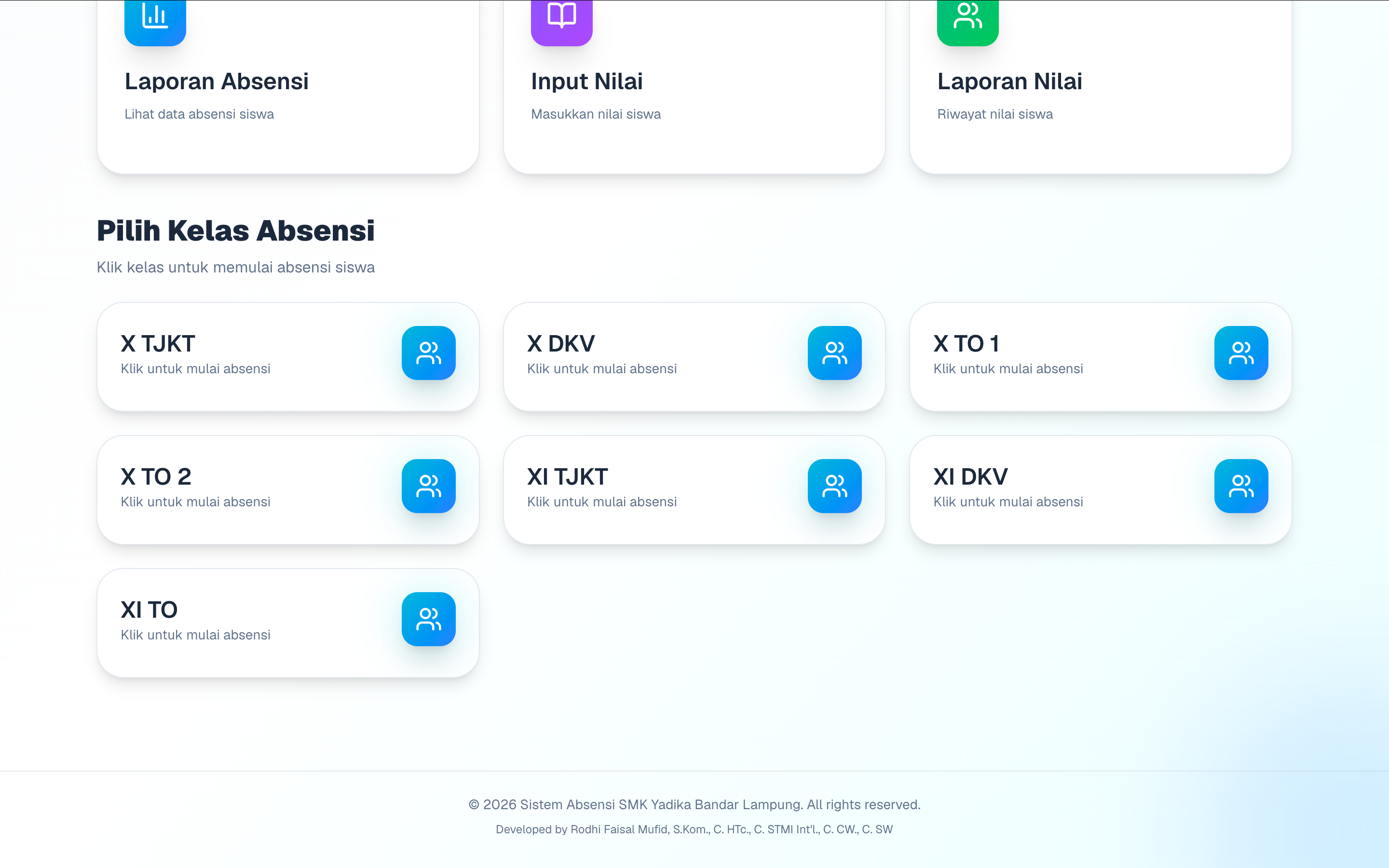 Class Presence Web App – Attendance System for Schools